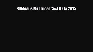 (PDF Download) RSMeans Electrical Cost Data 2015 Read Online