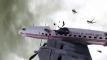 Planes Collide Above New York Big Planes