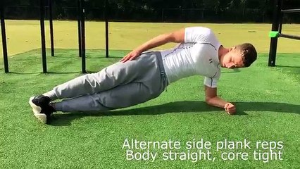 HOW TO GET A SIXPACK routine! #1 (Advanced) - Bar Brothers Netherlands