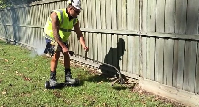 Est ce plus facile de travailler avec un hoverboard ?