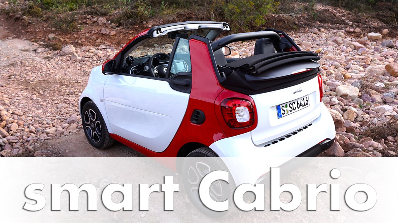 smart Cabrio 2016 | Test & Fahrbericht | smart fortwo| Deutsch