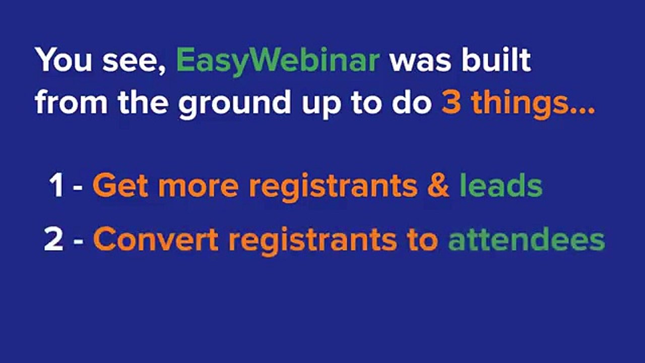 EASY WEBINAR, Profitable Online Evevts Made Easy