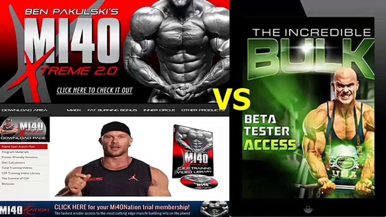 MI40X vs The Incredible Bulk