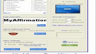 Mindzoom Subliminal Affirmations Software Review!!!