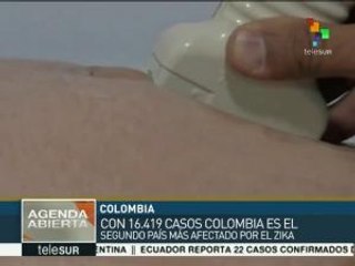 Colombia: segundo país más afectado por zika en AL