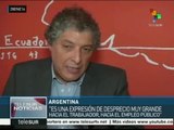 Argentina: Macri ha despedido a más de 20 mil trabajadores