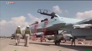Russian air base in Syria Hemeimeem.