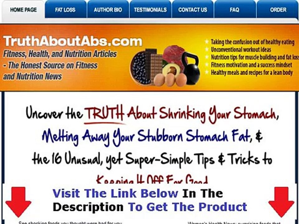 Review Of Truth About Abs Bonus + Discount