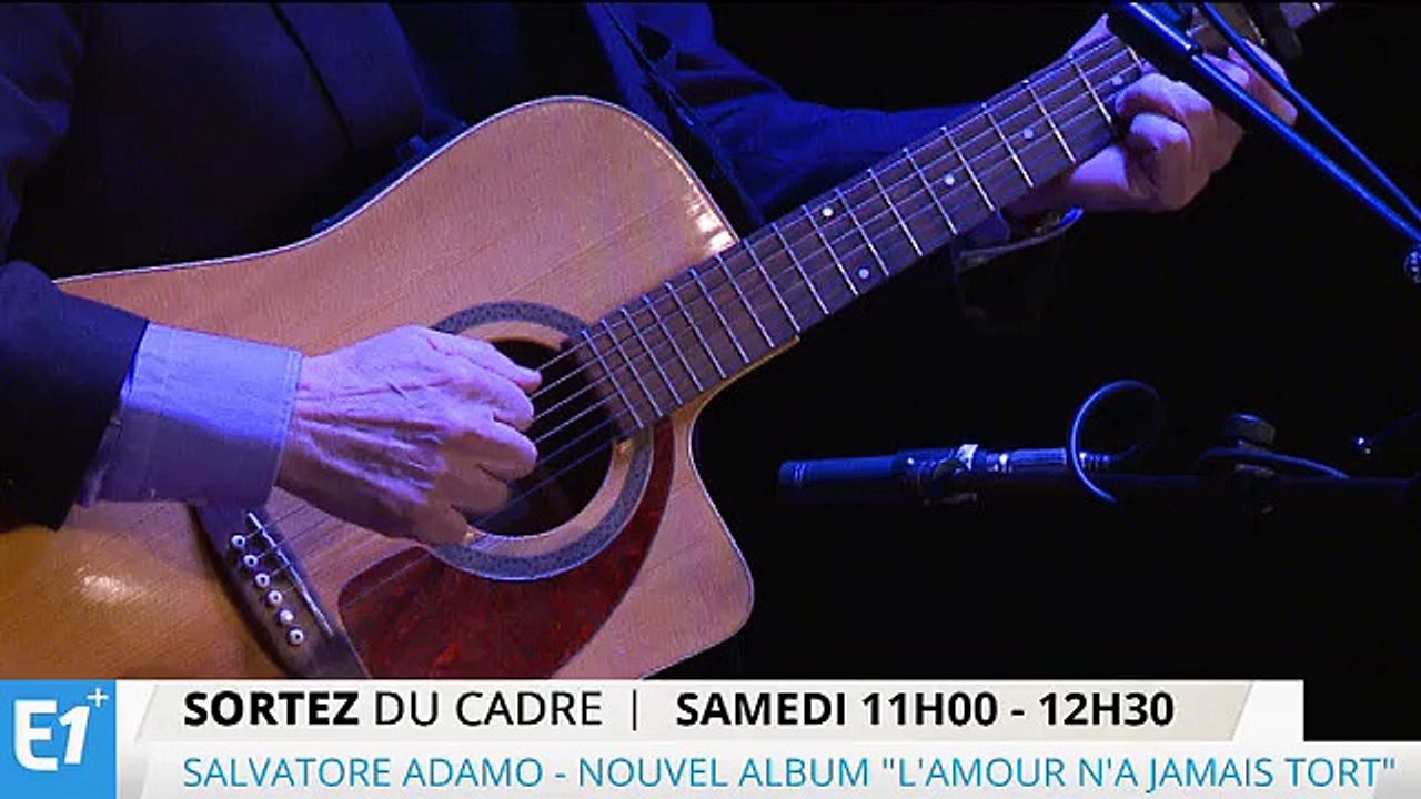 Salvatore Adamo chante "Tombe la neige"