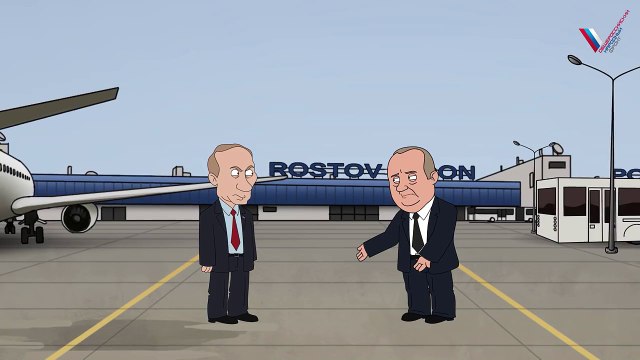 На приёме у Владимира Путина генеральный директор ОАО «Аэропорт Ростов-на-Дону» Геннадий Евстафьев»