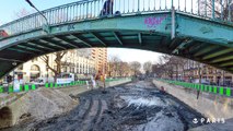 Canal Saint-Martin : le nettoyage du canal en accéléré