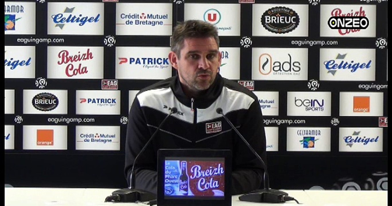 POINT PRESSE (EAG) : AVANT TOULOUSE - GUINGAMP