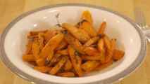 Maple Syrup Roasted Carrots