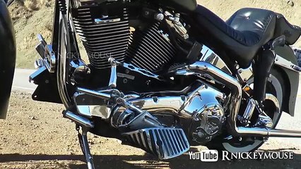 Crash - Sport Bike Hits Harley