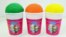 Minnie Mouse Foam Clay & Play Doh Ice Cream Cups Sofia Lalaloopsy RainbowLearning