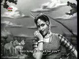 AASHA (1957) - Tu Na Aaya Aur Hone Lagi Shaam Re