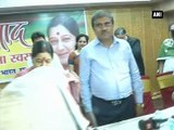 Sushma meets missing youth’s kin, assures his safe return