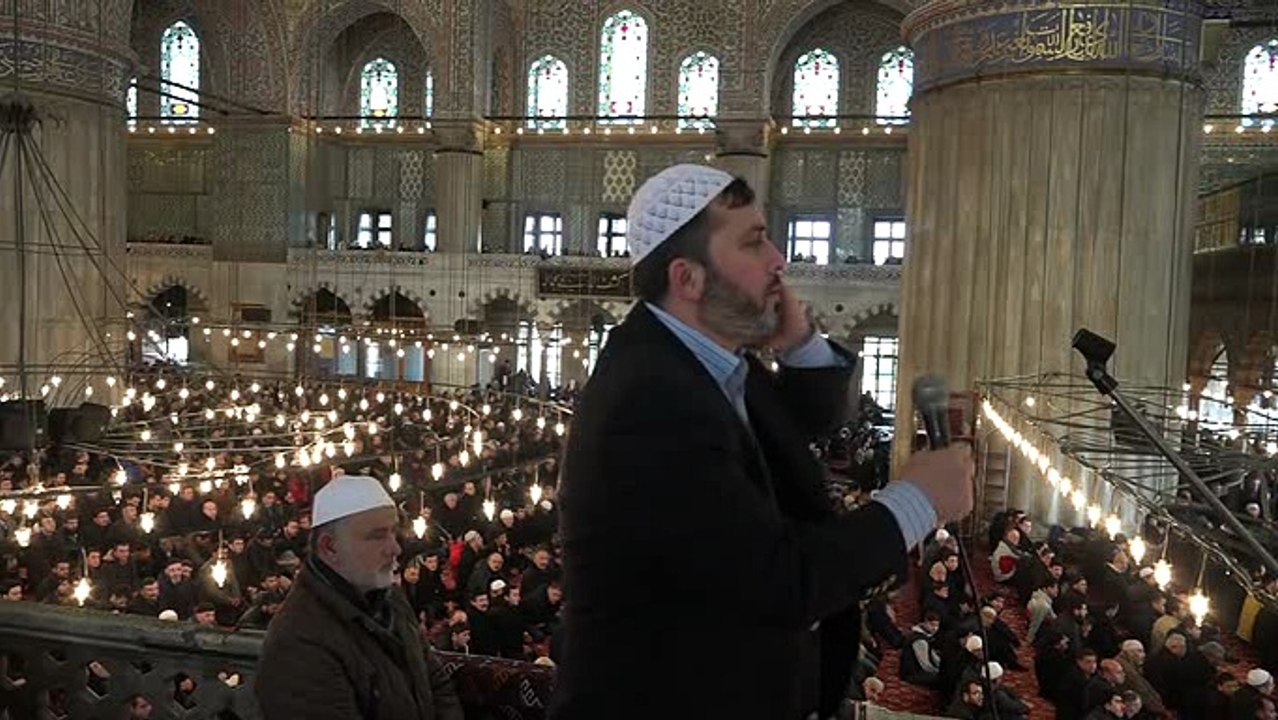 S.Ahmet Camii Cuma İç Ezan 29.01.2016 İshak Kızılaslan