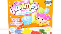 Yummy Nummies Gummy Goodies Maker --- How To Make Chewy Colorful Candy Gummies
