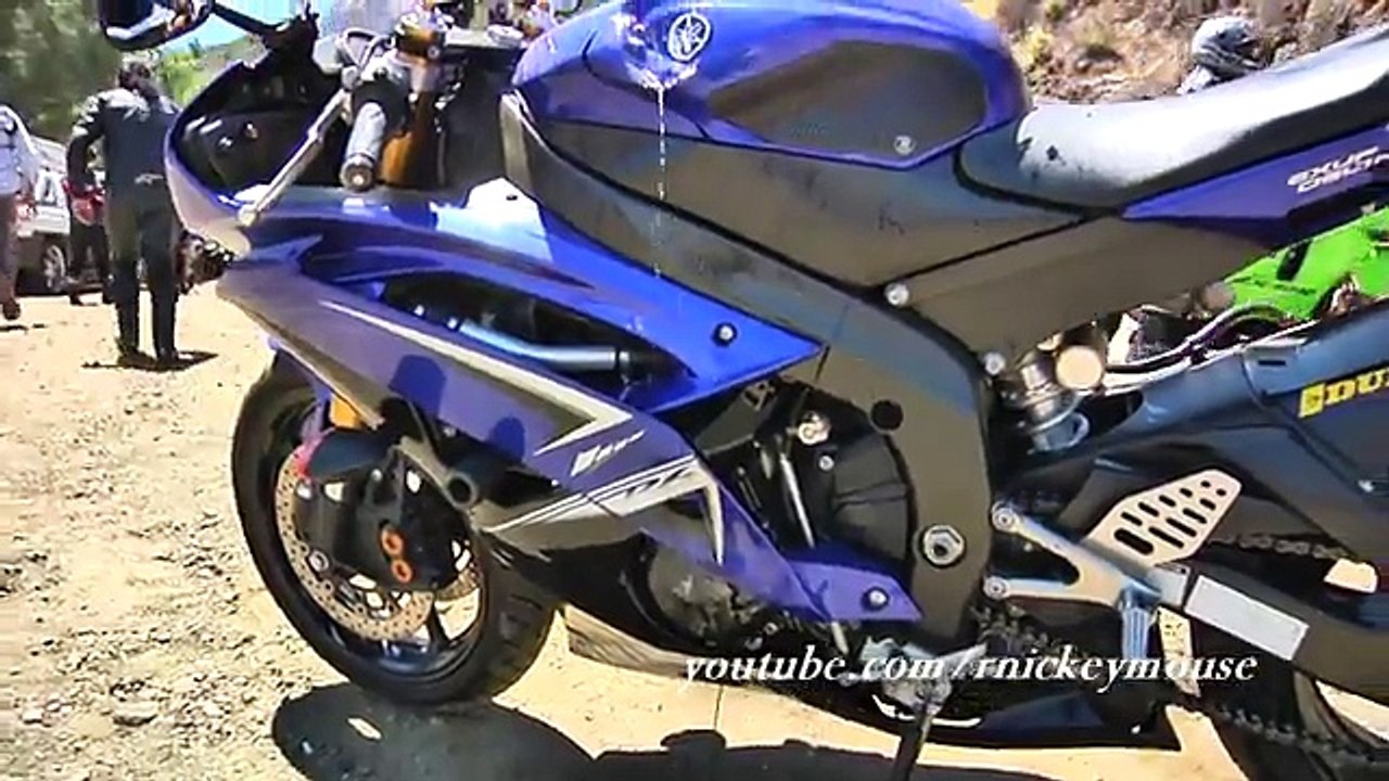 Motorcycle Crashes Into Hillside - 7_28_2012