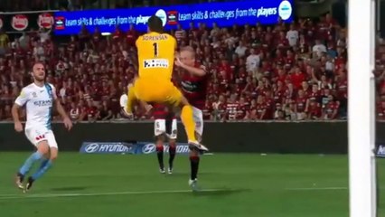 Western Sydney Wanderers 4-3 Melbourne City all goals  29.01.2016