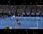 Amazing Point Andy Murray vs Milas Raonic  Semi Final  Australian Open 2016 (FULL HD)