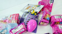 MEGA Surprise Egg Shopkins Opening Barbie Hello Kitty My Little Pony LEGO with Cherbear Toys
