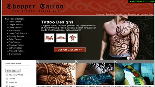 Chopper Tattoo - The Largest Online Tattoo Design Gallery