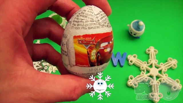 Disney Cars Surprise Egg Learn-A-Word! Spelling Outdoor Words! Lesson 22
