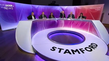 &#39;Bunch of migrants&#39; comment sparks row on Question Time - BBC News (FULL HD)