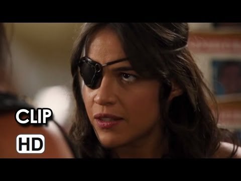 MACHETE KILLS Extrait du film VF - Michelle Rodriguez jalouse d'Amber Heard