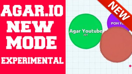 Agar.io NEW MODE Experimental First GamePlay Video ★