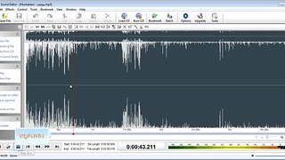 สอนตัดเพลง WavePad Sound Editor