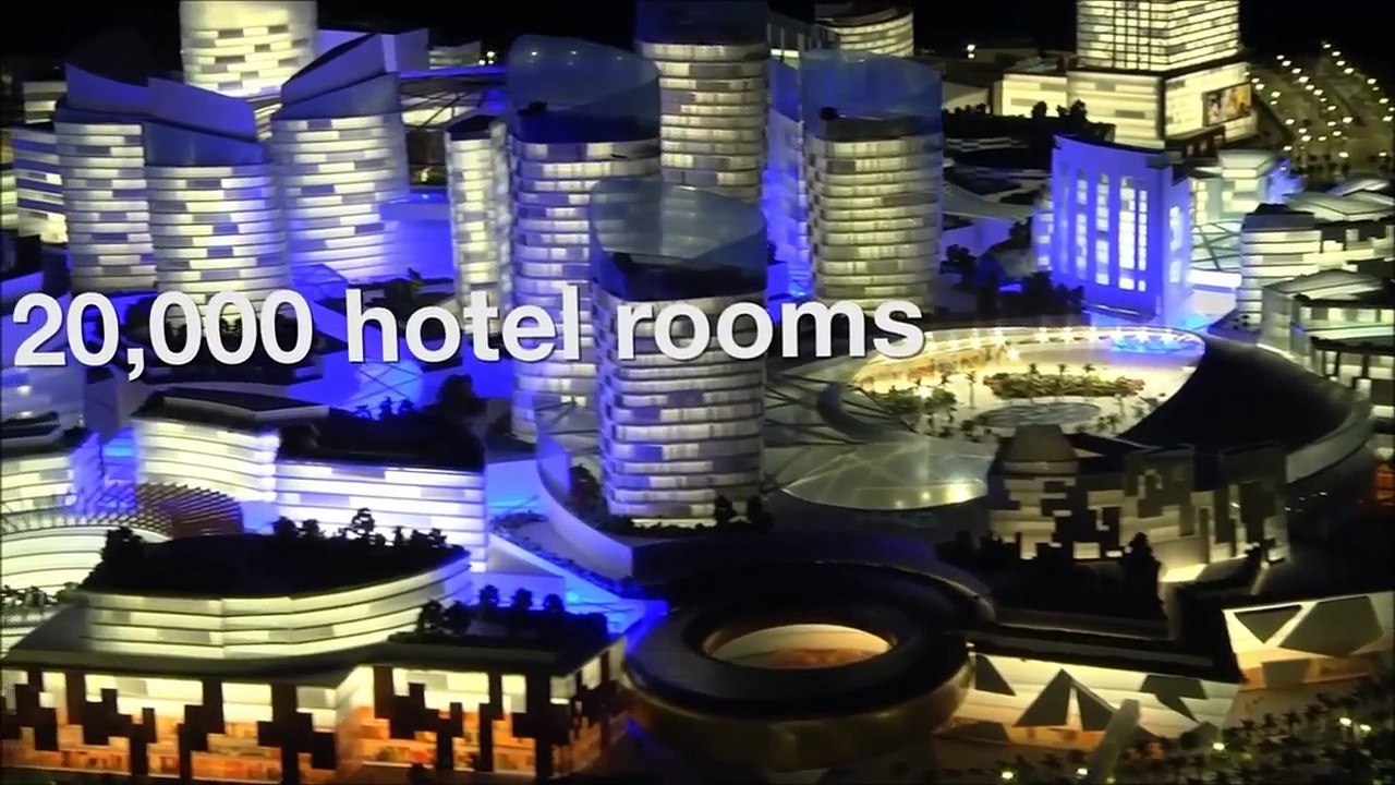 DUBAI MEGA CITY AND MALL OF THE WORLD 2014