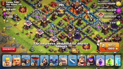 Clash of Clans - Quest to 4000 Trophies #10 Game Face = On