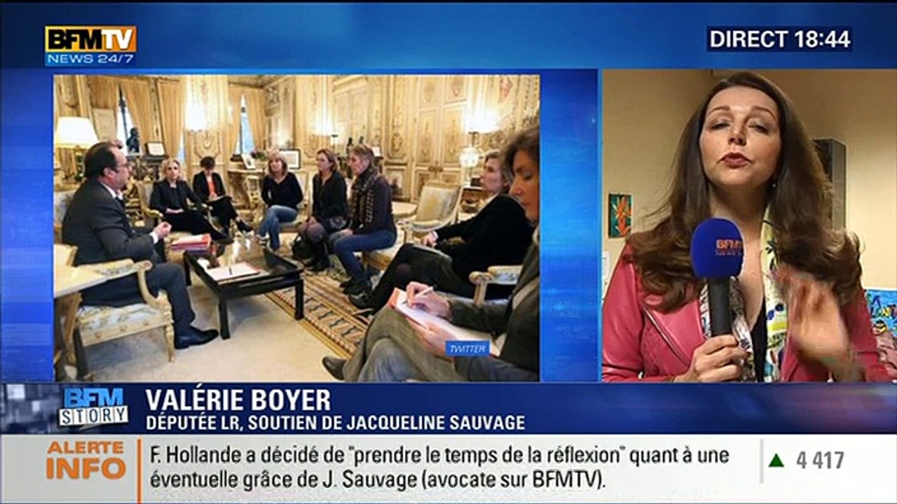 Jacqueline Sauvage : j'ai écrit au président de la République pour appuyer la demande de grâce