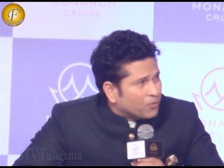 SACHIN TENDULKAR & VIR DAS II UNVEILING OF MONARCH INDIA ULTIMATE LUXURY CRUISE