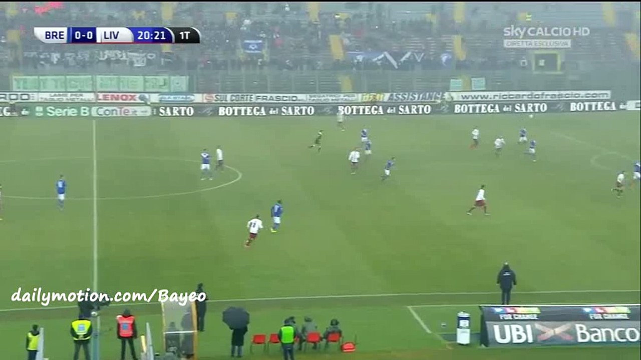 Daniele Vantaggiato Goal HD - Brescia 0-1 Livorno - 30-01-2016