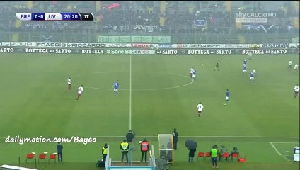 Daniele Vantaggiato Goal - Brescia 0 - 1 Livorno - 30-01-2016