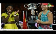 Angelique Kerber stuns world No 1 Serena Williams in three sets to win her first Grand Slam title with Australian Open victory