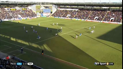 Davies B. (Own goal) HD - Colchester 1-3 Tottenham - 30-01-2016