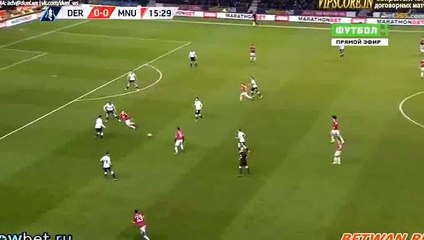 Wayne Rooney Goal - Derby 0 - 1 Manchester United - 29-01-2016