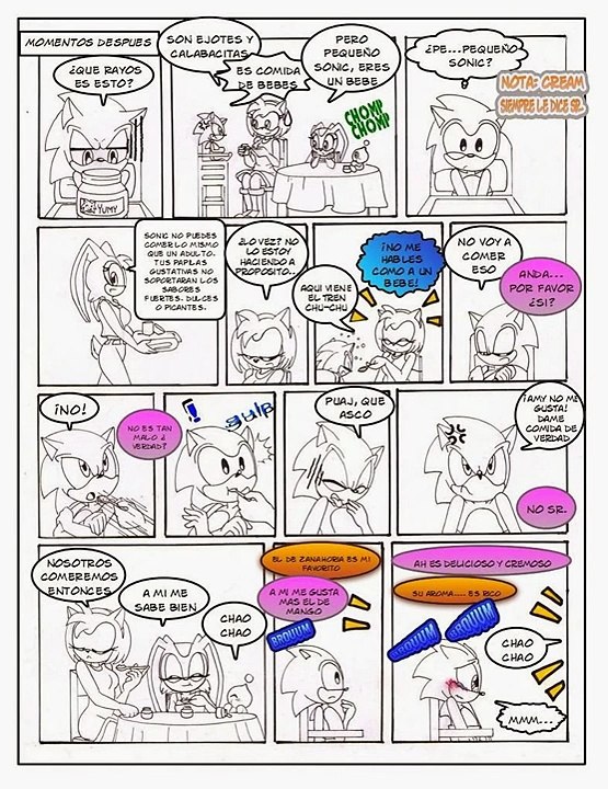 sonic baby comic parte 1