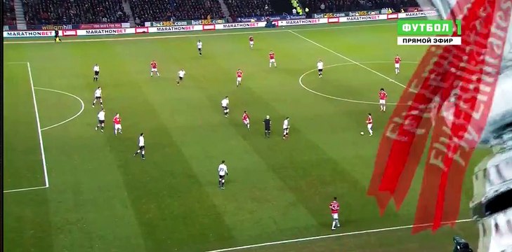 Wayne Rooney Amazing Goal - Derby County 0 - 1 Manchester United