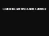 [PDF Télécharger] Les Chroniques von Carstein Tome 3 : Châtiment [lire] Complet Ebook