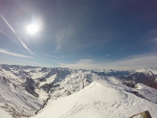Tête de Fer en ski de randonnée, le 28-01-2016