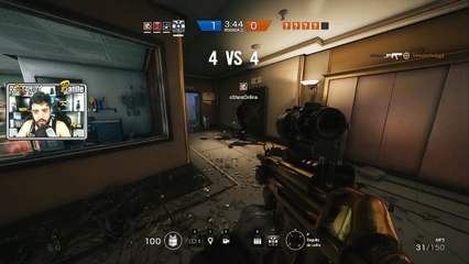 RAINBOW SIX SIEGE - A POLICIA MAIS ATRAPALHADA DO MUNDO! Ft. PC Siqueira, Drezzy e Stereo