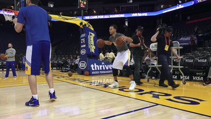 Stephen Curry's Pregame Routine