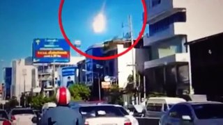 Thailand Meteorite Explodes