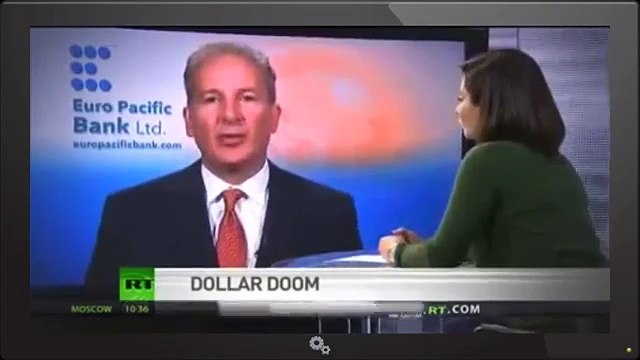 A Big crisis ever looms Peter Schiff - US Dollar collapse